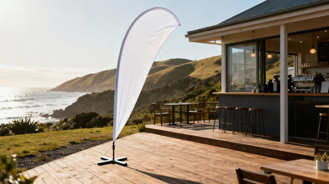 Tear Drop Banner Guide for NZ Businesses