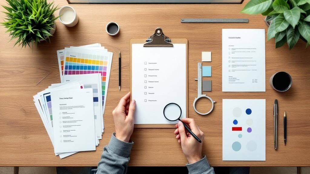 Printing Quality Control Checklist: 7 Essential Steps