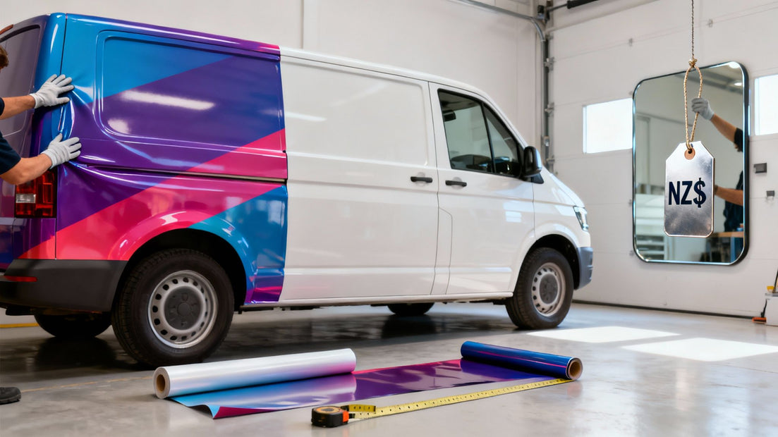 van wrap cost: NZ pricing and tips