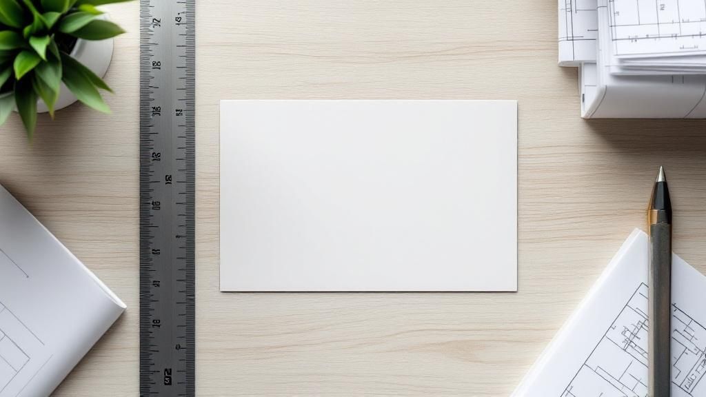 Your Guide to NZ Business Card Size and Print Specs