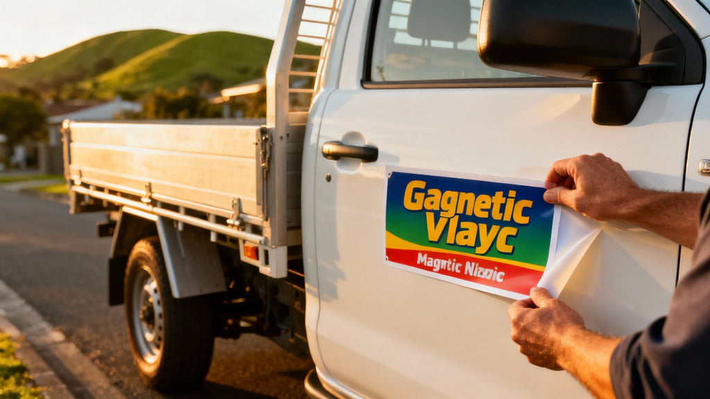 Magnetic Vehicle Signage A Kiwi Business Guide